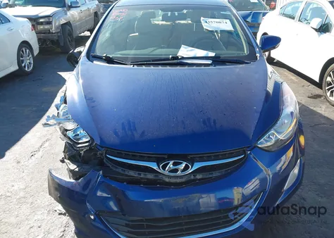 2013 Hyundai Elantra Gls z USA, uszkodzony, nr VIN KMHDH4AEXDU809561
